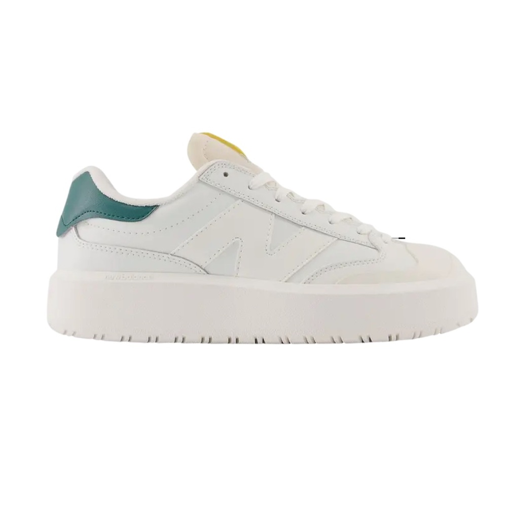 NEW New Balance Sneakers Womens 10 CT302 LF White Vintage Green Teal